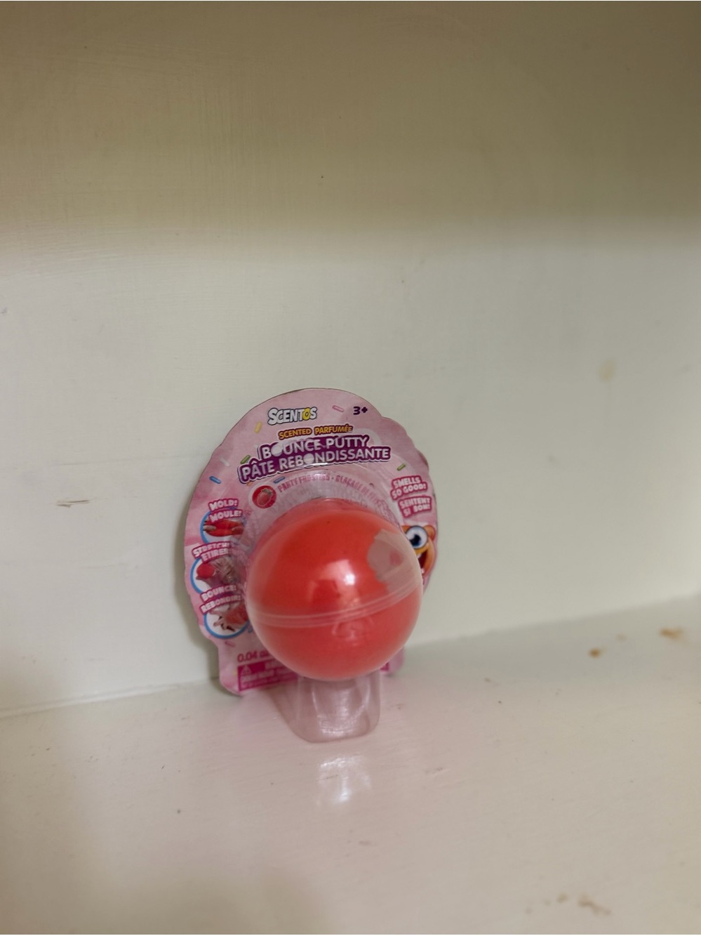 Bounce Putty Kids Bath & Play - Red